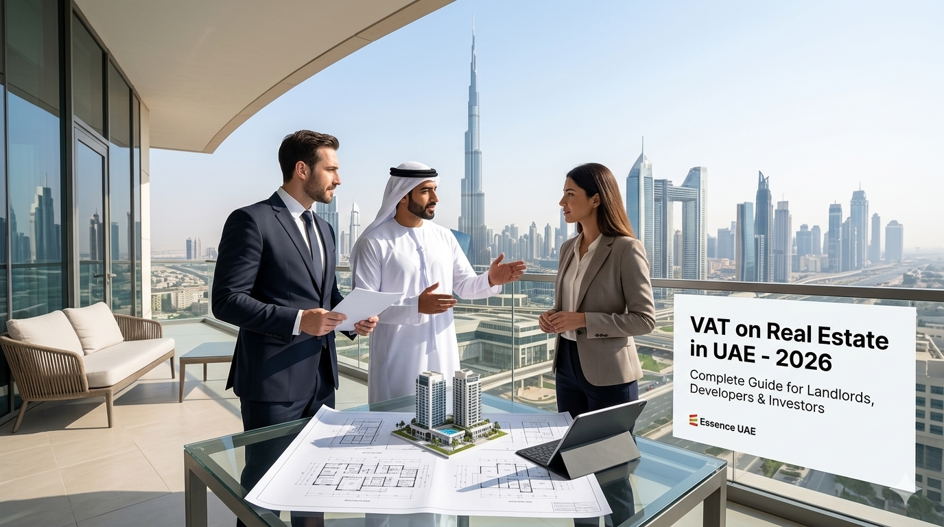VAT on Real Estate in UAE: Complete 2026 Guide for Landlords & Developers