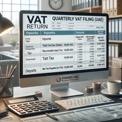 UAE Quarterly VAT Filing — Why It Matters | Complete Guide 2025 | Essence UAE